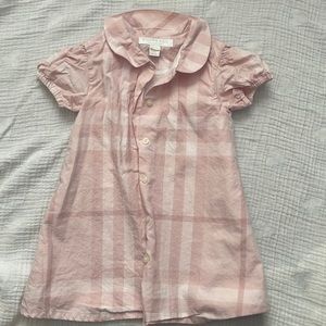 Authentic Burberry dress 12m